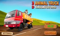 3D Animal Truck Simulator 2016 Screen Shot 2