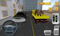 3D Animal Truck Simulator 2016 Screen Shot 5