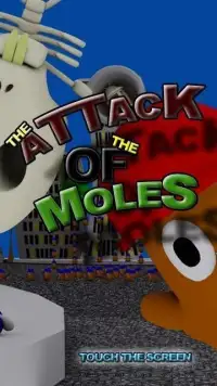 "FREE" The attack of the moles Screen Shot 1