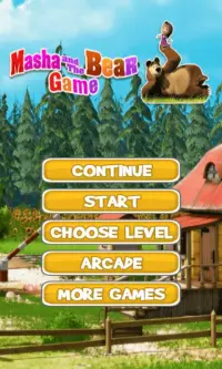 Masha and The Bear Game Free Screen Shot 0
