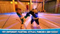 Ninja Panda Fighting 3D Screen Shot 2