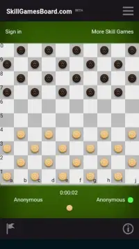 Draughts with Friends Screen Shot 2