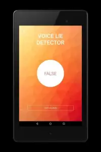 Voice Lie Detector Prank Screen Shot 1