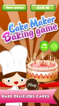 Cake Maker - Baking Game Screen Shot 4
