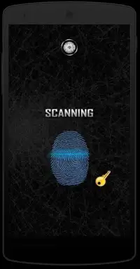 Fingerprint app Lock simulated Screen Shot 3