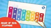 Music game for kids: Xylophone Screen Shot 0