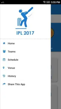 Cricket T20 IPL Schedule 2017 Screen Shot 0