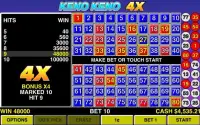 Keno Keno 4X Las Vegas Casino Screen Shot 1