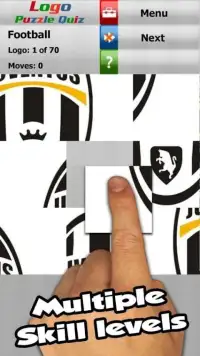 Football: logo puzzle quiz Screen Shot 2