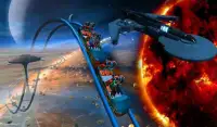Space Roller Coaster 3D Screen Shot 2