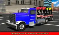 transporter truk: mobil sport Screen Shot 0