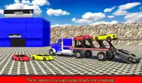 transporter truk: mobil sport Screen Shot 3