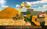 Heavy Excavator Truck Sim 3D Screen Shot 6