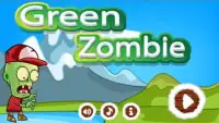 Incredible Green Zombie Run Screen Shot 4