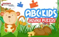 ABC Kids Animals Puzzle Game Screen Shot 4