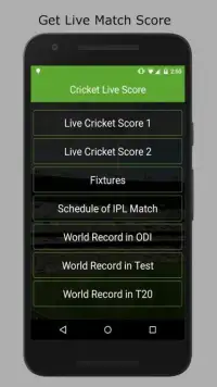 Cricket Live Line Score Screen Shot 2