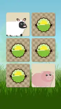 Memory Game for Kids : Farm Screen Shot 1
