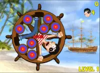 Pirate Wheel: Flying Dagger Screen Shot 0