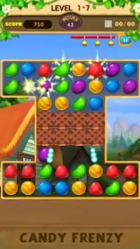 Permen hiruk-pikuk - Candy Crush Game Screen Shot 1