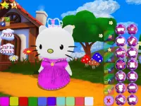 Hello Kitty. Dress Up. 3D. Screen Shot 2