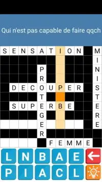 Crossword French Puzzles Game Screen Shot 4