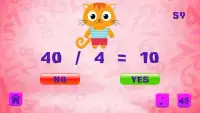 Super Cat Math Training Screen Shot 4