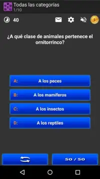 Trivial Quiz Español Preguntas Screen Shot 3