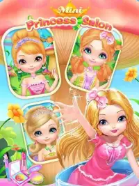 Mini Princess Salon-Girl Game Screen Shot 1
