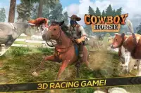 Cowboy Horse - Farm Racing Screen Shot 8