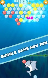 Dolphin Bubble Shooter HD Screen Shot 0