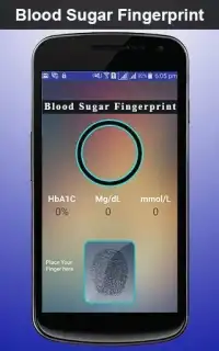 Blood Sugar Fingerprint Prank Screen Shot 2