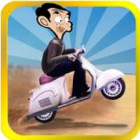 Mr Bean Moto Rider