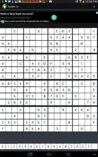 Sudoku 16 Screen Shot 2