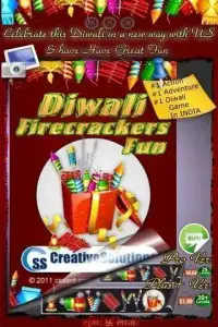 Diwali Fire Crackers Fun Free Screen Shot 6