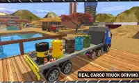 Cargo Transporter Truck Driver Screen Shot 21