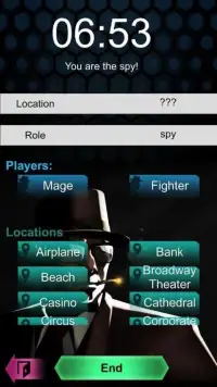 Spyfall Deluxe - Who is spy? Screen Shot 0