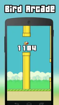 Flappy Bird Arcade Screen Shot 2