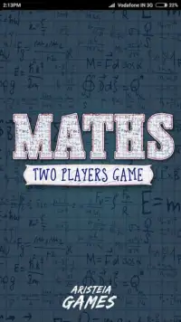 Maths : Two Players Game Screen Shot 6