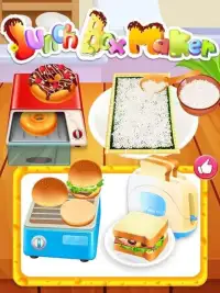 Lunch Box Maker: cooking games Screen Shot 3
