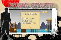 Ninja Crazy Runing Jump Screen Shot 0