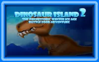 Dinosaur Island 2 : The Prehistoric Winter Ice Age Battle Food Adventure - Free Edition Screen Shot 3