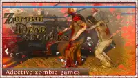 Zombie Dead Shooter Screen Shot 4