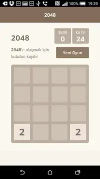 2048 Türkçe Screen Shot 1