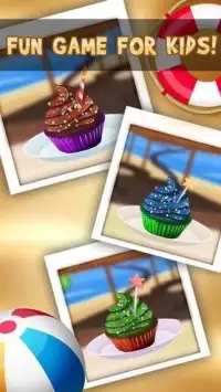 Cupcake Maker Dessert Bakery Screen Shot 1