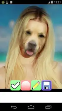 dog face changer Screen Shot 2