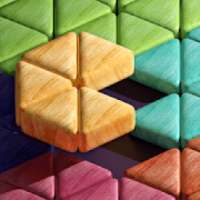 Block Puzzle Triangle Wood - Classic free puzzle