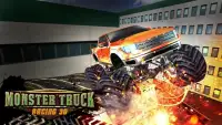 Racing Monster Truck Sim 3D Screen Shot 0