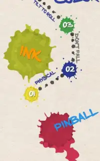 Ink Color Pinball: Ink's world Screen Shot 4