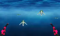 Dinosaur Hunter Underwater Screen Shot 2