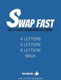 Swap Fast - A Word Game Screen Shot 8